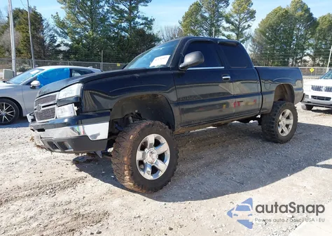 2006 Chevrolet Silverado 1500 Lt1 из США, поврежденный, VIN 1GCEC19T76Z156623